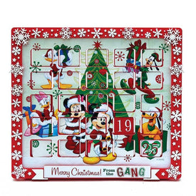9.5" Mickey Mouse and Friends Advent Calendar