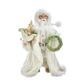 18" Kringle Klaus Winter White Santa