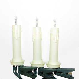 10-Light Clip-On Candle Light Set