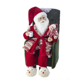 18" Kringle Klaus Santa in Pajamas