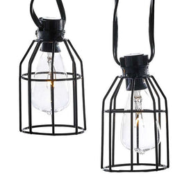 10-Light C7 Cage Lantern Light Set