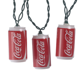 10-Light Coca-Cola Can Light Set