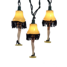 UL 10-Lights Christmas Story Leg Lamp Light Set