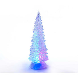 12.25" Battery-Operated LED Light Tree Tablepiece