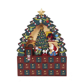 16" Christmas Tree 24-Piece Advent Calendar