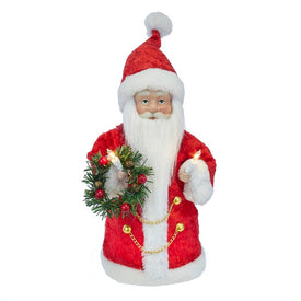 10" 10-Light Santa Tree Topper