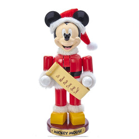10" Santa Mickey Mouse Nutcracker