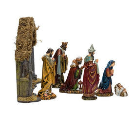 6" Resin Nativity Set of 7