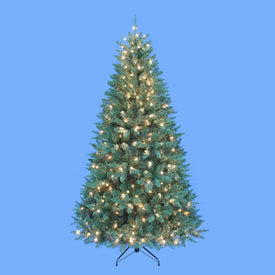 7-Foot Pre-Lit Pine Tree with Clear Lights