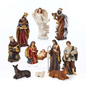 11-Piece 8.5" Nativity Table Set