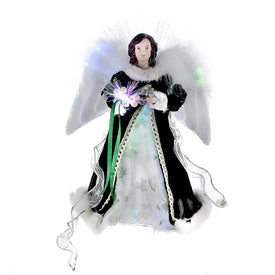 12" Fiber Optic Irish Angel Tree Topper