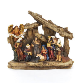 11-Piece 7" Resin Nativity Table Set