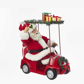 11.25" Fabriche Santa Driving Golf Cart