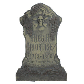 28.5" Rigg R Mortise Halloween Tombstone Yard Decor