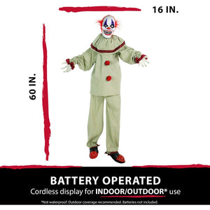 HHCLOWN-4FLSA Holiday/Halloween/Halloween Outdoor Decor