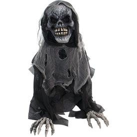 Cyprus the Reaper 27" Animatronic Talking Indoor/Outdoor Halloween Decoration