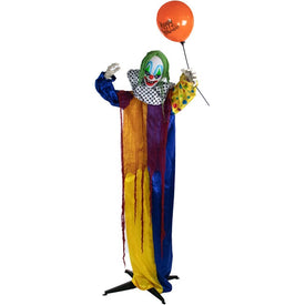 Grendel the Clown Life-Size Animatronic Poseable Indoor/Outdoor Halloween Decoration