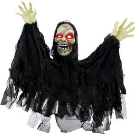 Garry the Ghoul 24" Pop-Up Animatronic Poseable Indoor/Outdoor Halloween Decoration