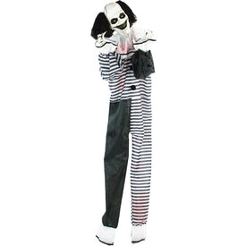 Fester the Clown Life-Size Animatronic Poseable Indoor/Outdoor Halloween Decoration