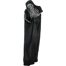 Crypt Keeper the Reaper Life-Size Animatronic Poseable Indoor/Outdoor Halloween Decoration
