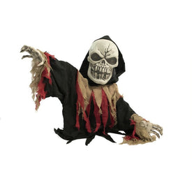 Lord Doomsday the Reaper 39" Animatronic Poseable Indoor/Outdoor Halloween Decoration