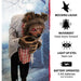 HHWOLF-1FLSA Holiday/Halloween/Halloween Outdoor Decor