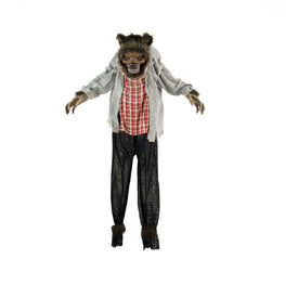 Bane the Werewolf Life-Size Animatronic Poseable Indoor/Outdoor Halloween Decoration