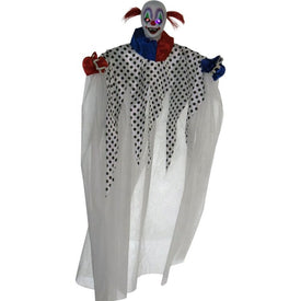 Spooky the Clown Life-Size Animatronic Indoor/Outdoor Halloween Decoration