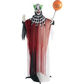 Herbert the Haunted Clown Life-Size Animatronic Poseable Indoor/Outdoor Halloween Decoration