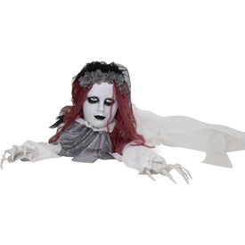 Southern Belle from Hell Doll 65" Animatronic Crawling Indoor/Outdoor Halloween Decoration