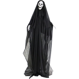 Skull the Reaper Life-Size Animatronic Poseable Indoor/Outdoor Halloween Decoration