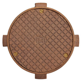 Cleanout Cover ABA CO Floor Round Crown 6 Inch Metal