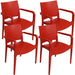 TLA-155-4PK Outdoor/Patio Furniture/Outdoor Chairs