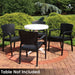 TLA-767-4PK Outdoor/Patio Furniture/Outdoor Chairs