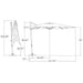 SSAG5A-86SQ00-D2408 Outdoor/Outdoor Shade/Patio Umbrellas