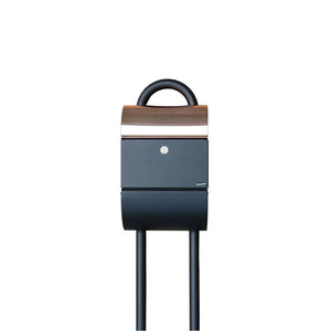 STD-1007-BK Outdoor/Mailboxes & Address Signs/Mailbox Posts