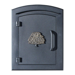 MAN-1404-BL Outdoor/Mailboxes & Address Signs/Mailboxes