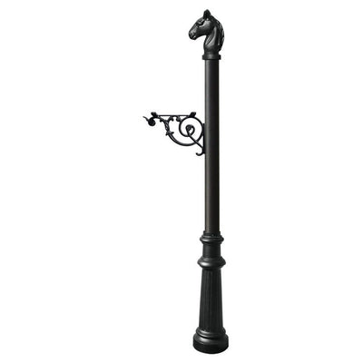 Product Image: LPST-801-BL Outdoor/Mailboxes & Address Signs/Mailbox Posts