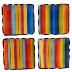 Sierra Canape Plates Set of 4 Assorted