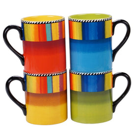 Sierra Mugs Set of 4 Assorted
