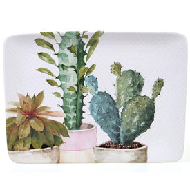 Cactus Verde 16" x 12" Rectangular Platter