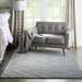 KI389-5X7-BLU/GRY Decor/Furniture & Rugs/Area Rugs