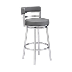 Madrid Contemporary 30" Bar Height Bar Stool