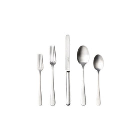 Pacifica Flatware 5 Pieces - Vintage Brushed