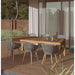 SCRINRECBIG-6CANNESGR-LOT Outdoor/Patio Furniture/Patio Dining Sets