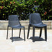 SCLEYLOT-12VALSIDEGR Outdoor/Patio Furniture/Patio Dining Sets