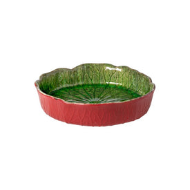 Riviera Water Lily 9" Soup/Pasta Bowl- Tomate