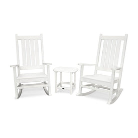 Vineyard Three-Piece Rocking Set - White