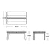 CTL2336WH Outdoor/Patio Furniture/Outdoor Tables