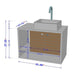 241BMC63 Bathroom/Vanities/Single Vanity Cabinets with Tops